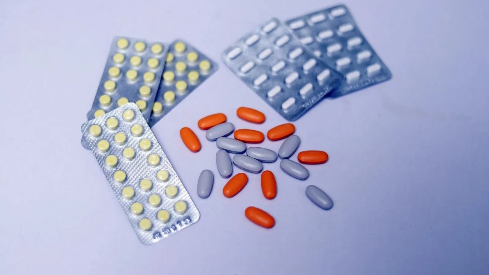 Close-up of assorted capsules and tablets representing ADHD pharmacotherapy